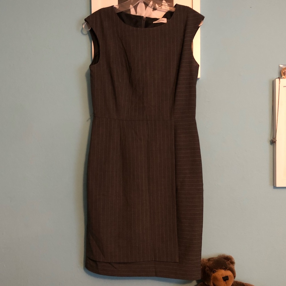 Calvin Klein gray dress